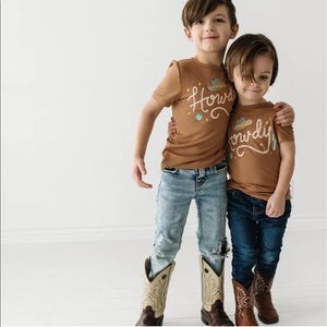 Little Sleepies Howdy Graphic Tee - 2T NIB/NWT